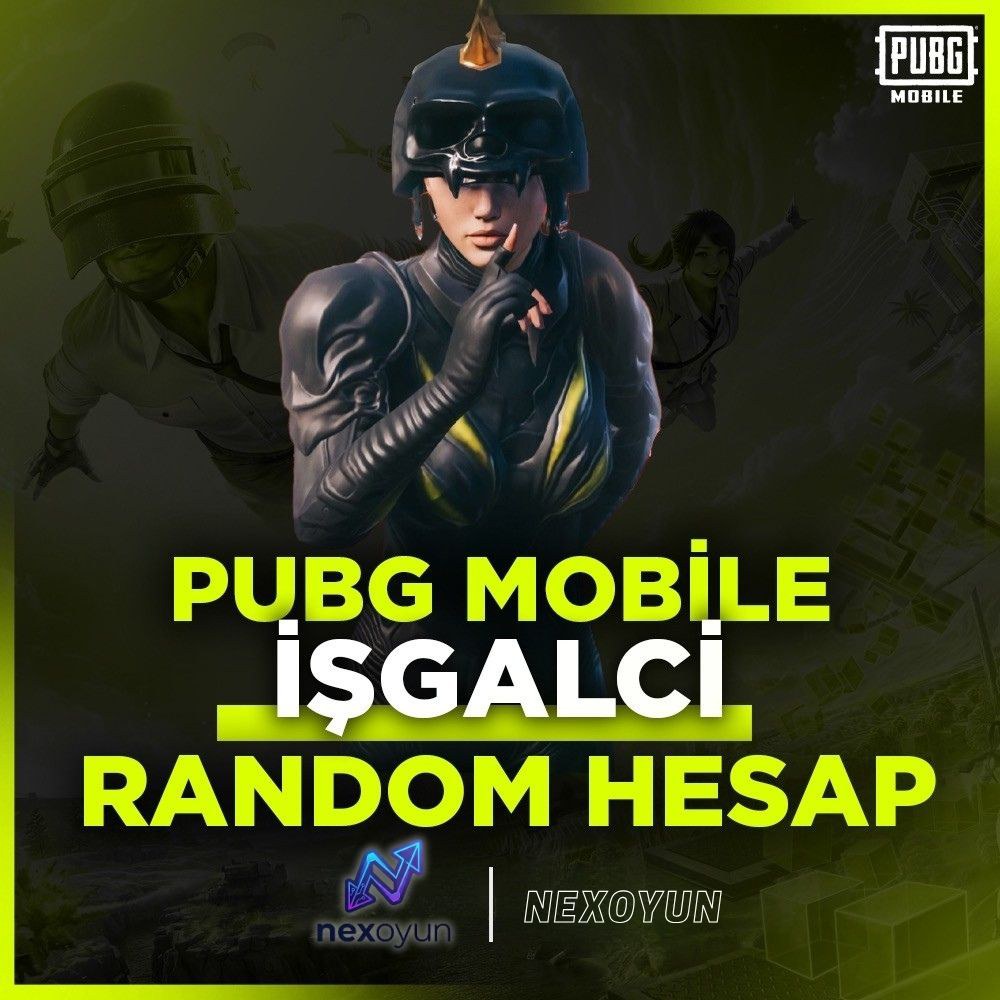 İŞGALCİ PUBG MOBİLE RANDOM HESAP  